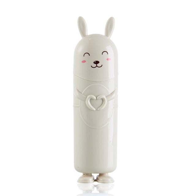 Rabbit Toothbrush Travel Container