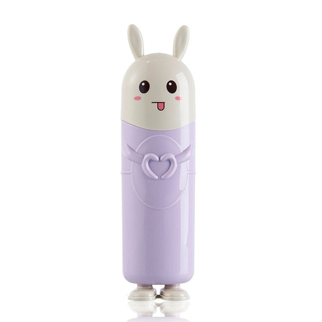 Rabbit Toothbrush Travel Container